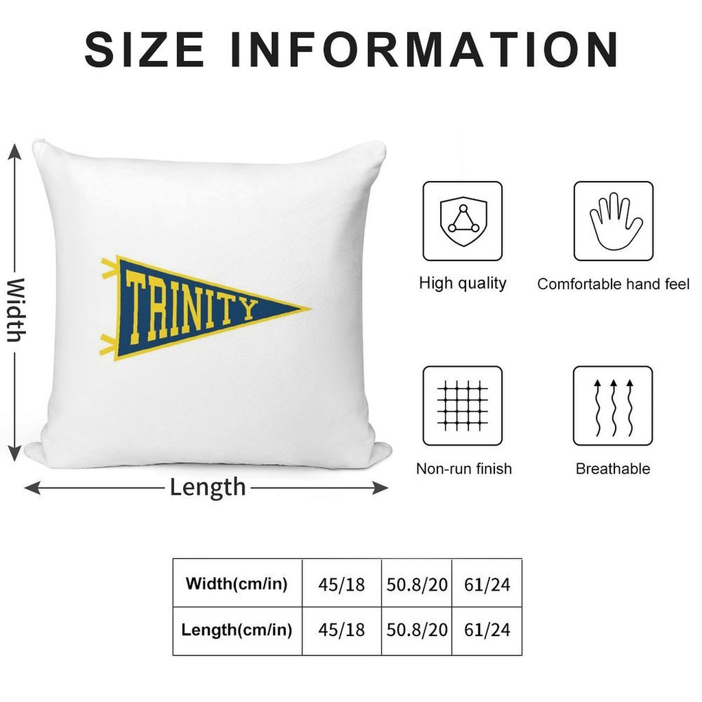 Trinity Pendant Soft Luxury Feel Throw Pillow