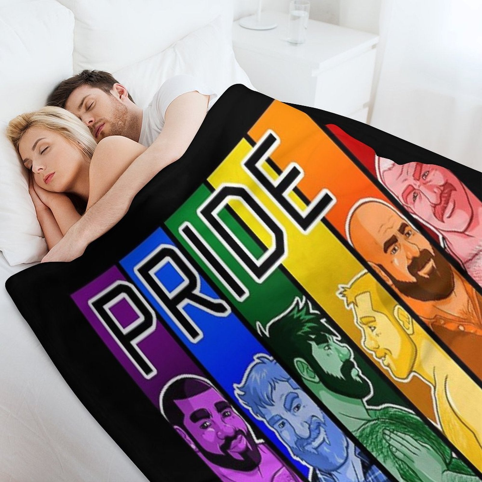 GAY PRIDE 2019 All-season Throw Blanket