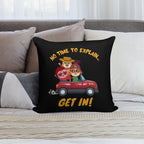 NO TIME TO EXPLAIN Soft Style Accent Throw Pillow