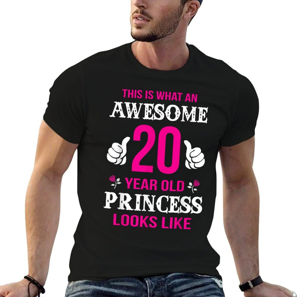 20th Birthday For Women 20 Year Old Princess Gift  Durable T-Shirt