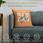 Rad Dad Soft Warmth Comfort Throw Pillow