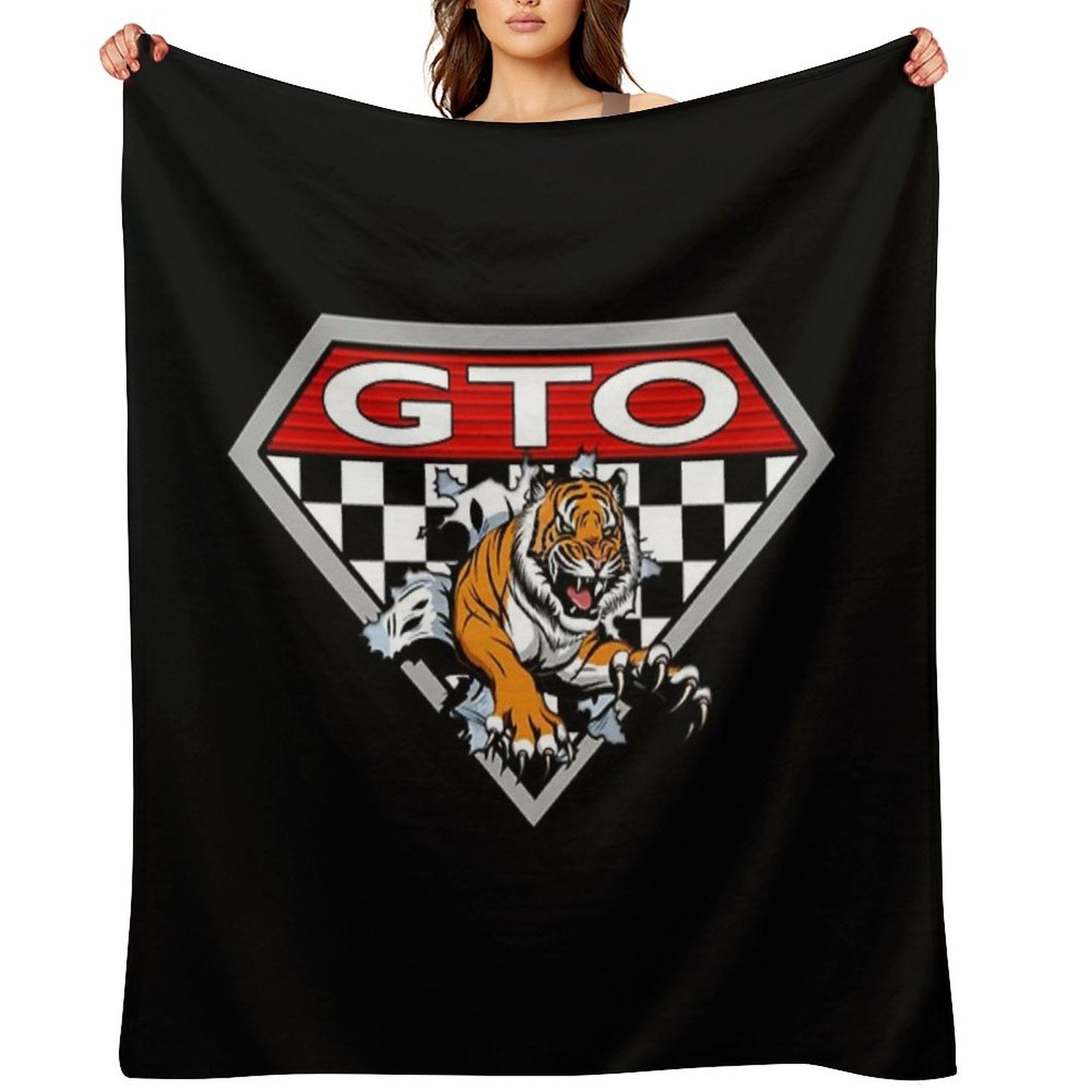 Pontiac GTO Tiger Shirt Gift-ready Throw Blanket