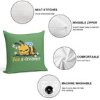 Bee A Dreamer Soft High-Density Material Throw Pillow