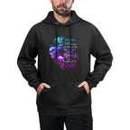 The Good Girl In Me Got Tired Of The Bullshit SKull Rose Shape Retention Hoodie
