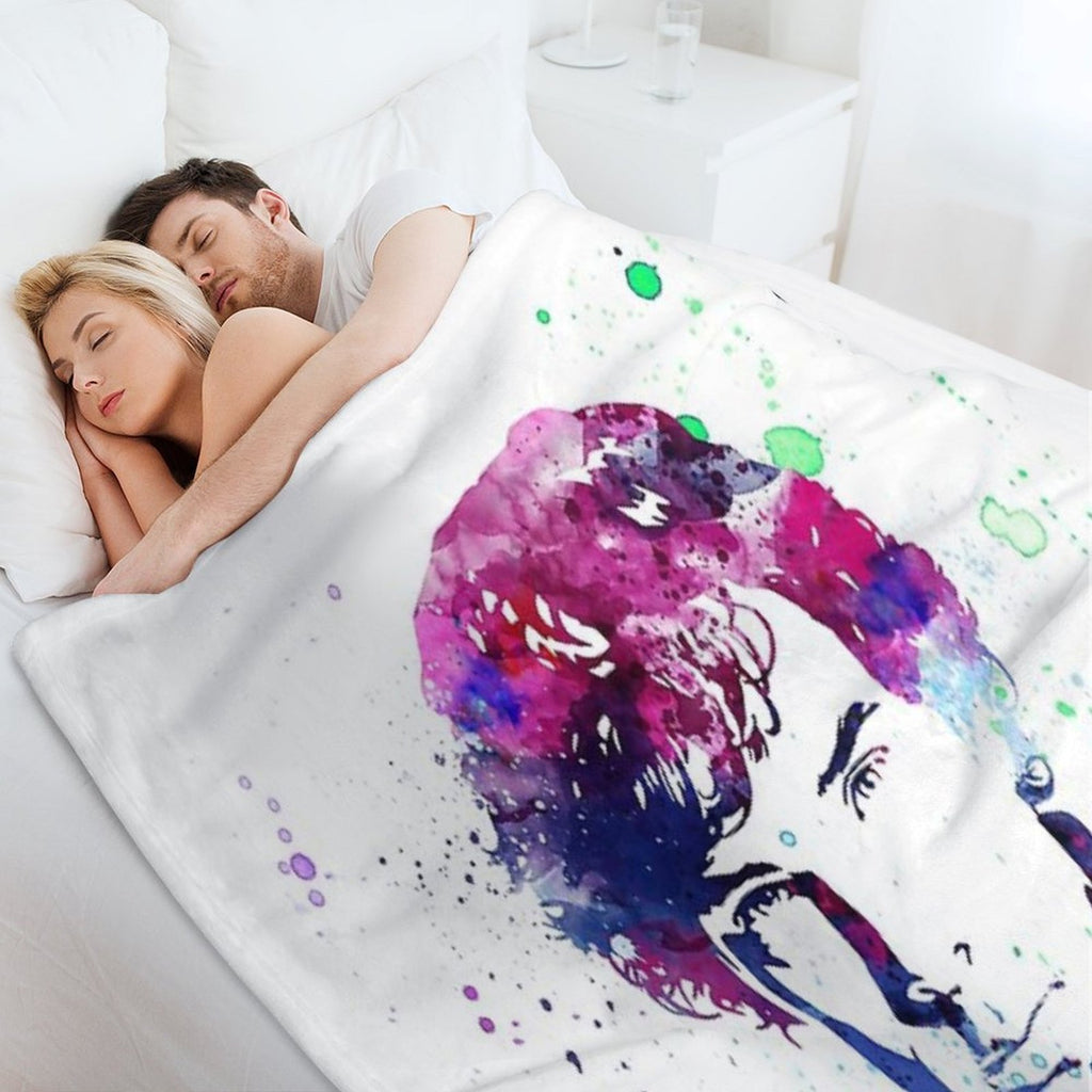 Benedict Cumberbatch Sherlock Plush Throw Blanket