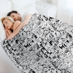 One Piece Manga Collage Comfort Throw Blanket
