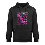35 Year Old Gifts High Heels Stepping Into My 35th Birthday Cotton-Polyester Blend Hoodie