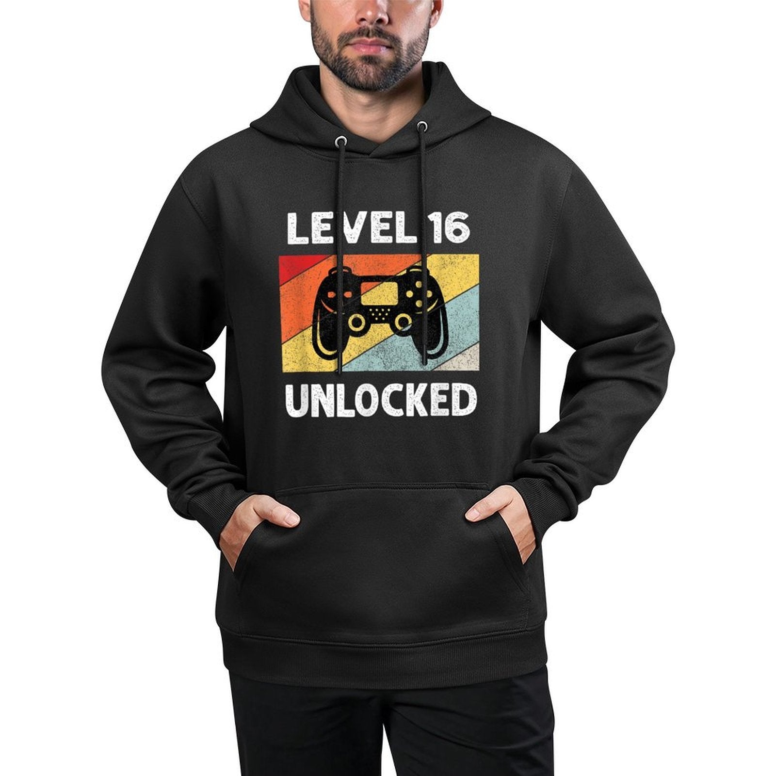 16th Birthdays  16 Year Oldnagers Medium-Weight Fabric Hoodie