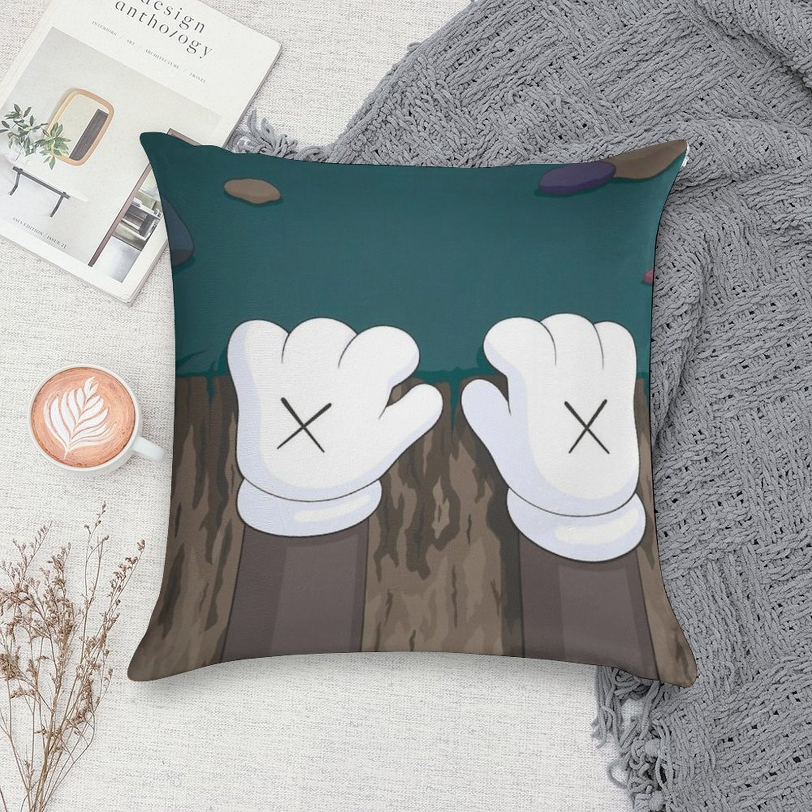 Old Friend Are Hard to Bury Soft Fade-Resistant Throw Pillow