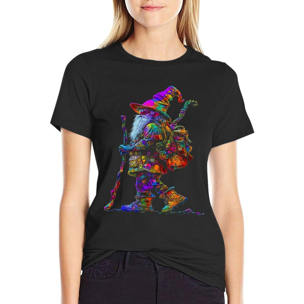 Gnome Mythical Graphic Fantasy Art Gnome  Breathable T-Shirt