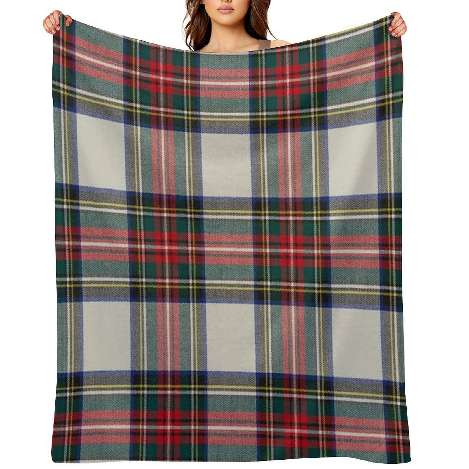 Stewart Dress Scottish Tartan Premium Throw Blanket