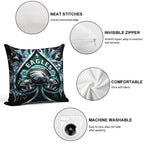 Eagles Soft Fade-Resistant Throw Pillow