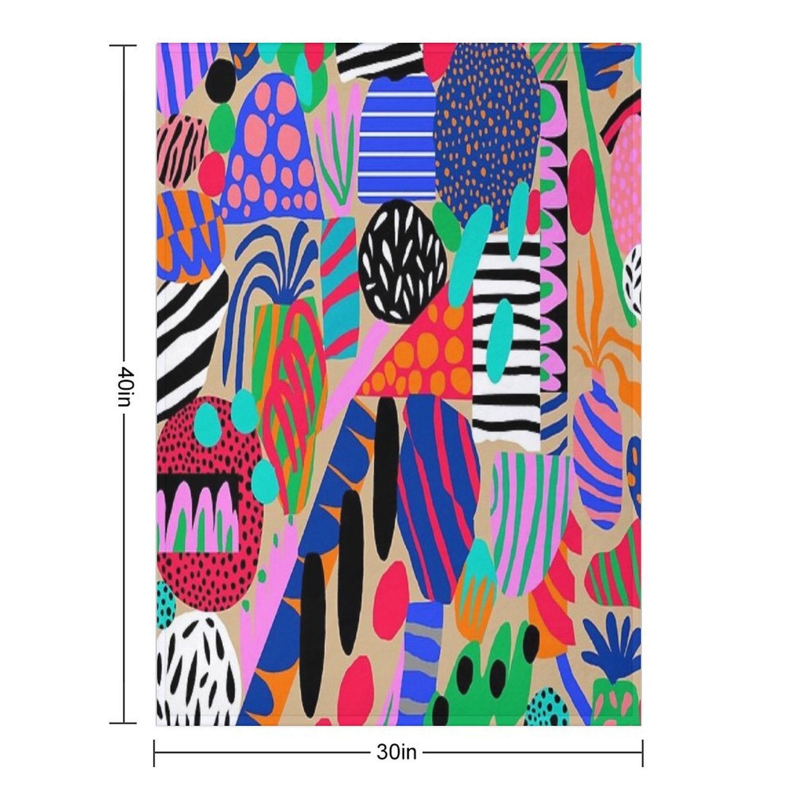 Space Garden Lightweight Throw Blanket