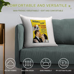 Retro Movie Art - The Thin Man Soft High-Density Material Throw Pillow
