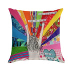 She Is A Queen Soft Washable Throw Pillow