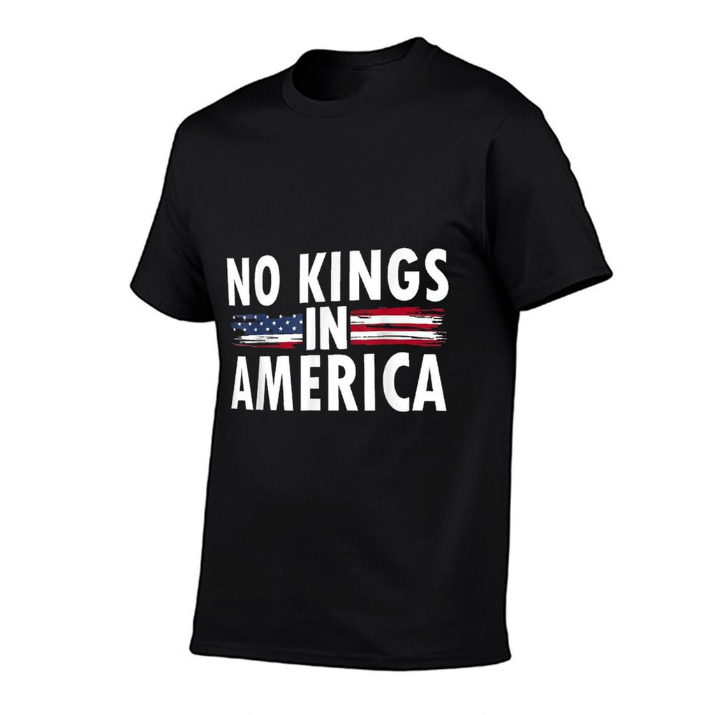 No Kings In America Men Women  Stretchy T-Shirt