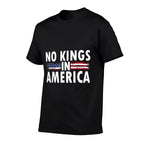 No Kings In America Men Women  Stretchy T-Shirt
