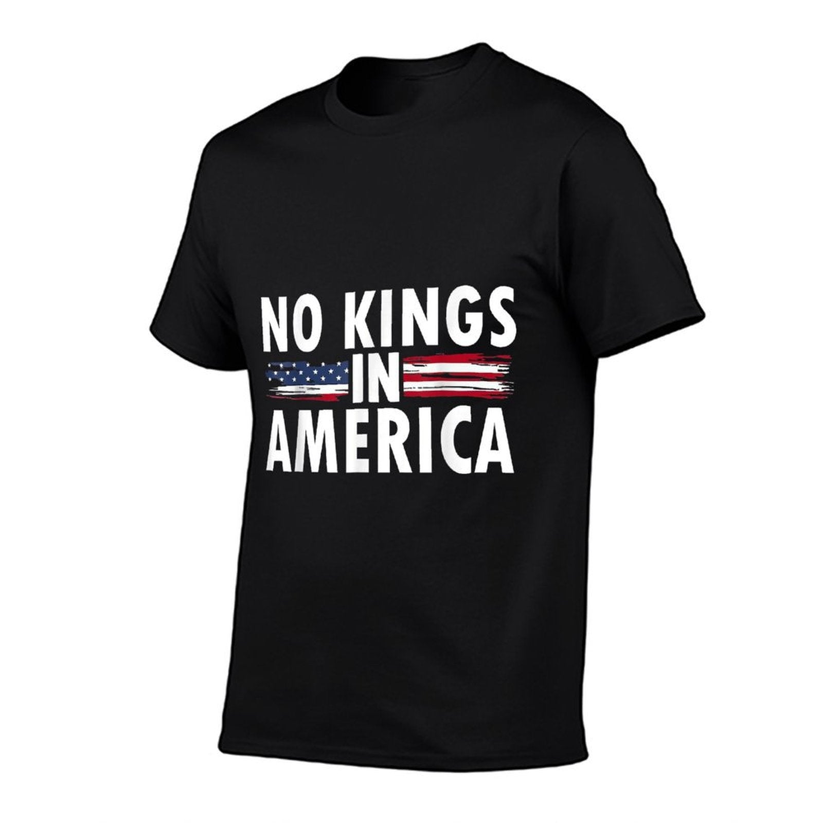 No Kings In America Men Women  Stretchy T-Shirt