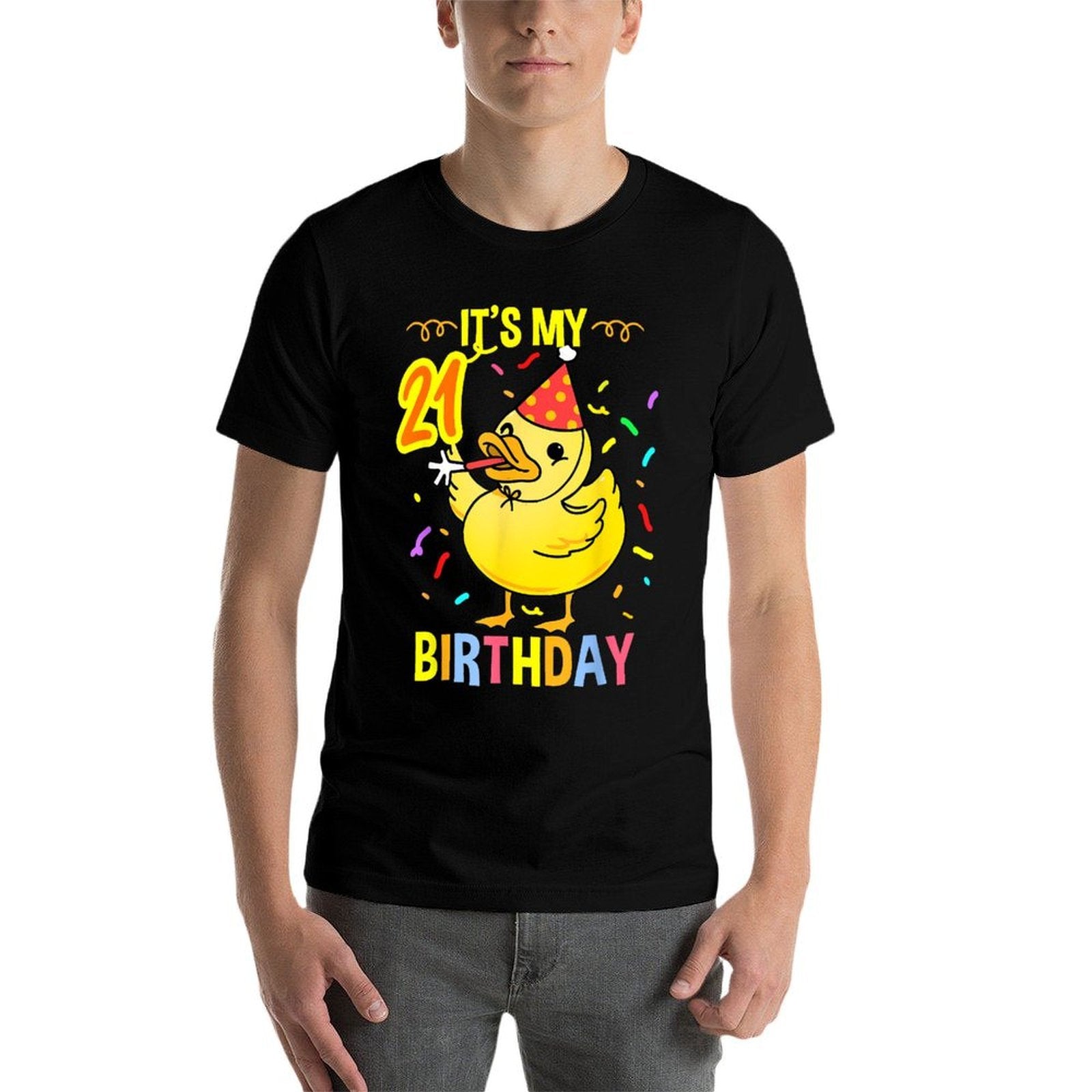 Its My 21st Birthday Duck  Affordable Price T-Shirt