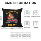 NO TIME TO EXPLAIN Soft Style Accent Throw Pillow