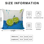 Naming of The Lime Soft Anti-Pilling Throw Pillow