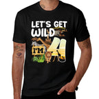 4 Year Old Zoo Birthday Safari Jungle Animal 4th B-day  Slim-fit Cut T-Shirt