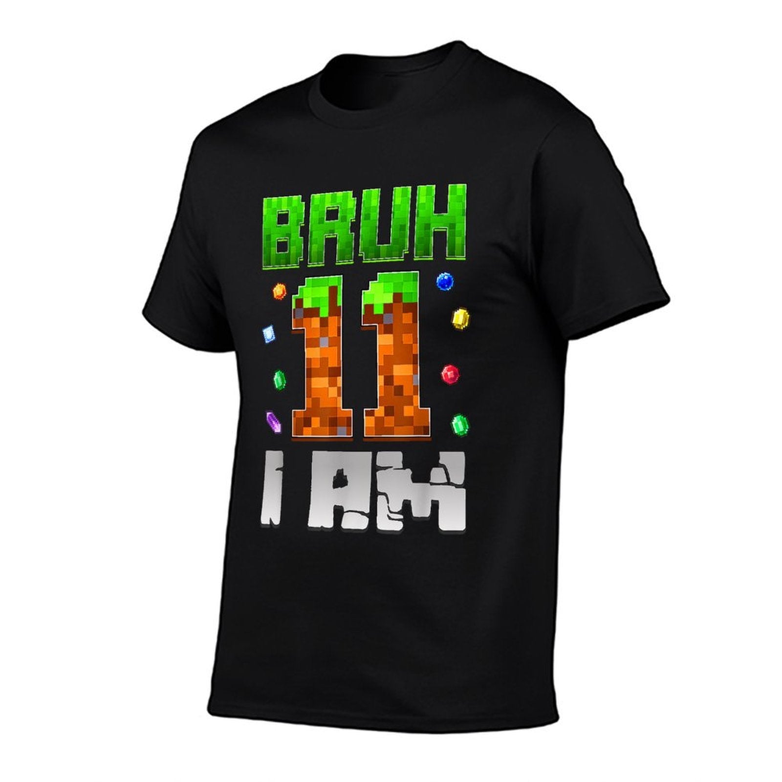 Birthday 11th Birthday Im 11 Year Old Gamer Pixel Number Comfortable T-Shirt