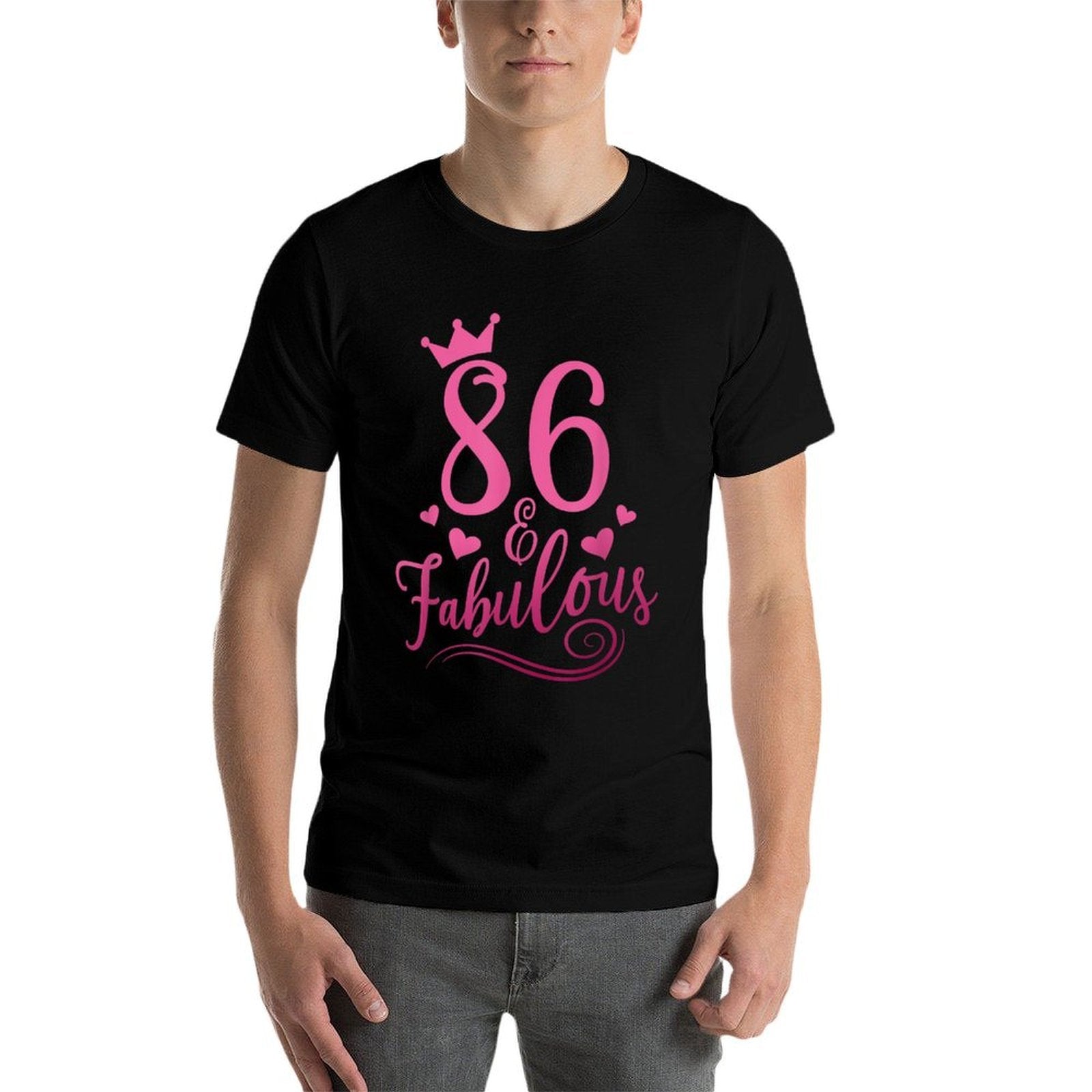 86 & Fabulous 86 Year Old 86th Birthday It's My 86th Bday  Eco-friendly Material T-Shirt