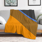 Papaya Livery 2022 Machine-washable Throw Blanket