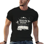 Fantasy Romance Readers Society Shadow Daddy Lover  Ribbed Collar T-Shirt
