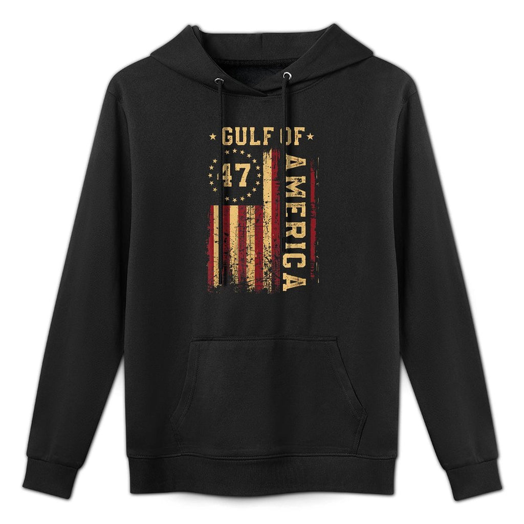 Gulf of USA America Funny USA Flag Customizable Surface Hoodie