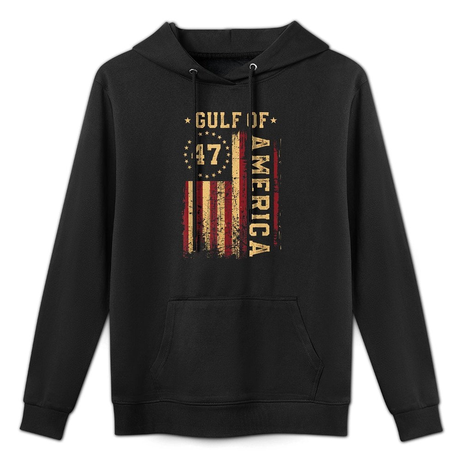 Gulf of USA America Funny USA Flag Customizable Surface Hoodie