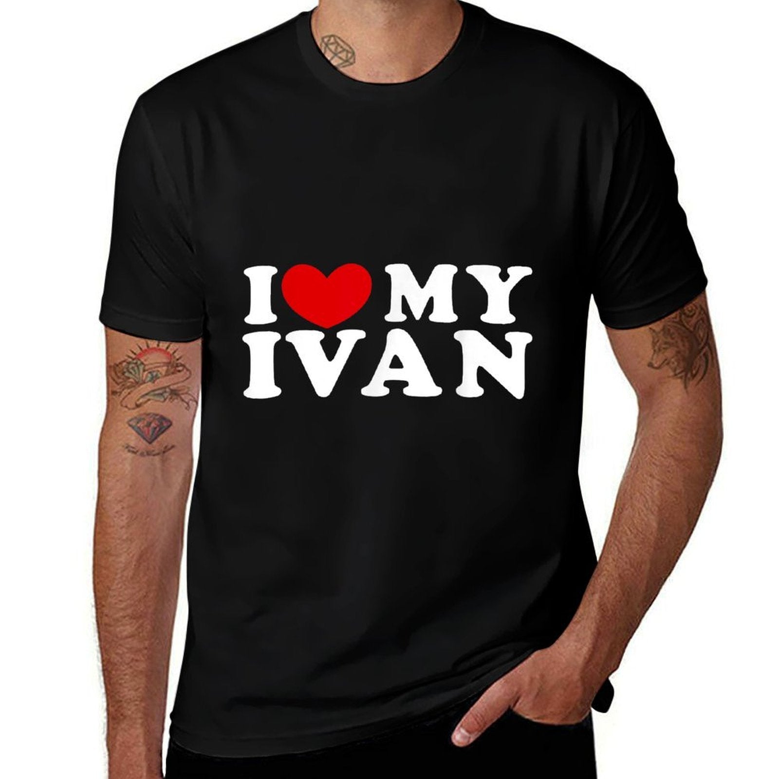 I Love My Ivan, I Heart My Ivan  Relaxed-fit T-Shirt
