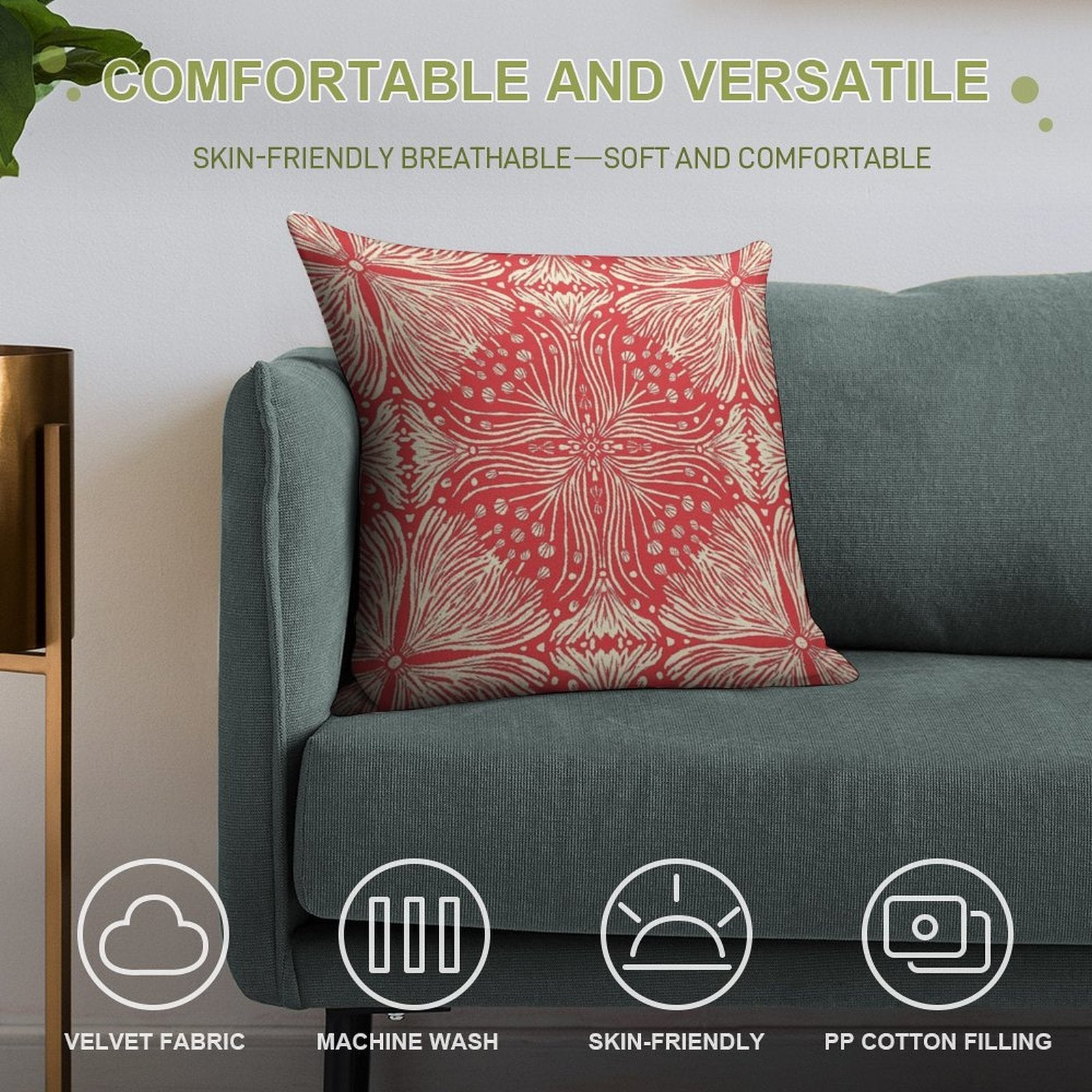 Relax Soft Gift Ready Throw Pillow