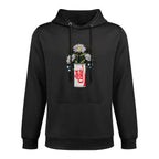 Coca-Cola - Flowers With Coke Can Adjustable Hood Hoodie
