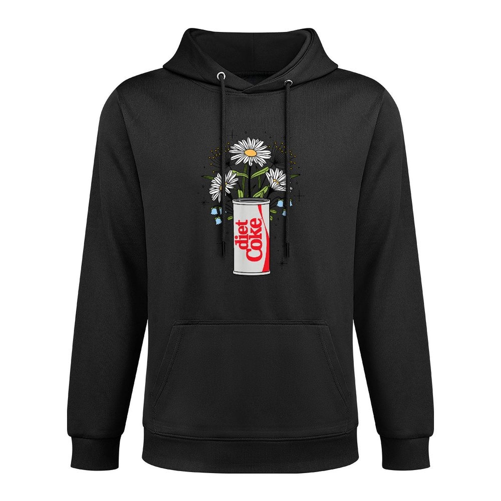Coca-Cola - Flowers With Coke Can Adjustable Hood Hoodie