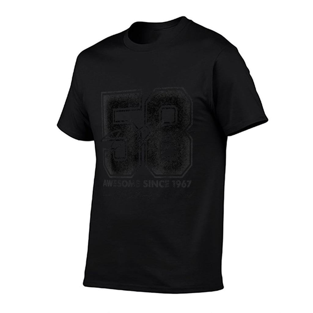 58 Year Old Gifts Vintage 1967 Limited Edition 58th Birthday  Slim-fit Cut T-Shirt
