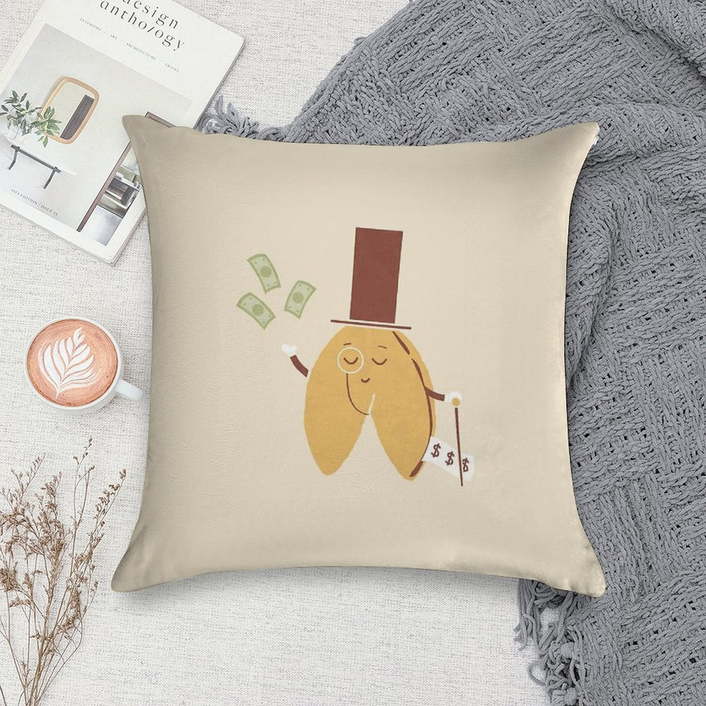 Fortune Cookie Soft Bedroom Essential Throw Pillow
