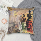 The Hallucinogenic Toreador-Salvador Dali Soft Ultra-Soft Texture Throw Pillow