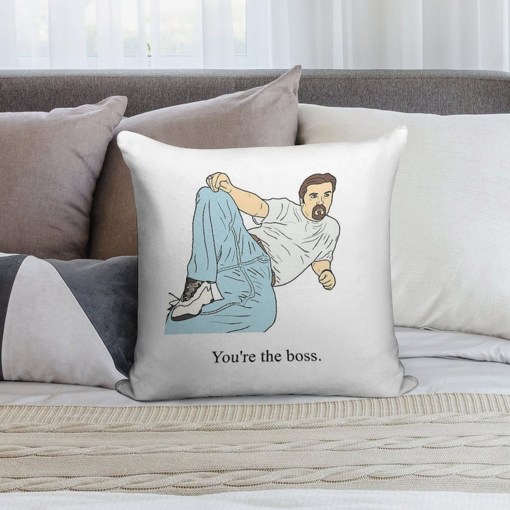 David Brent  You're The Boss Soft Easy Maintenance Throw Pillow