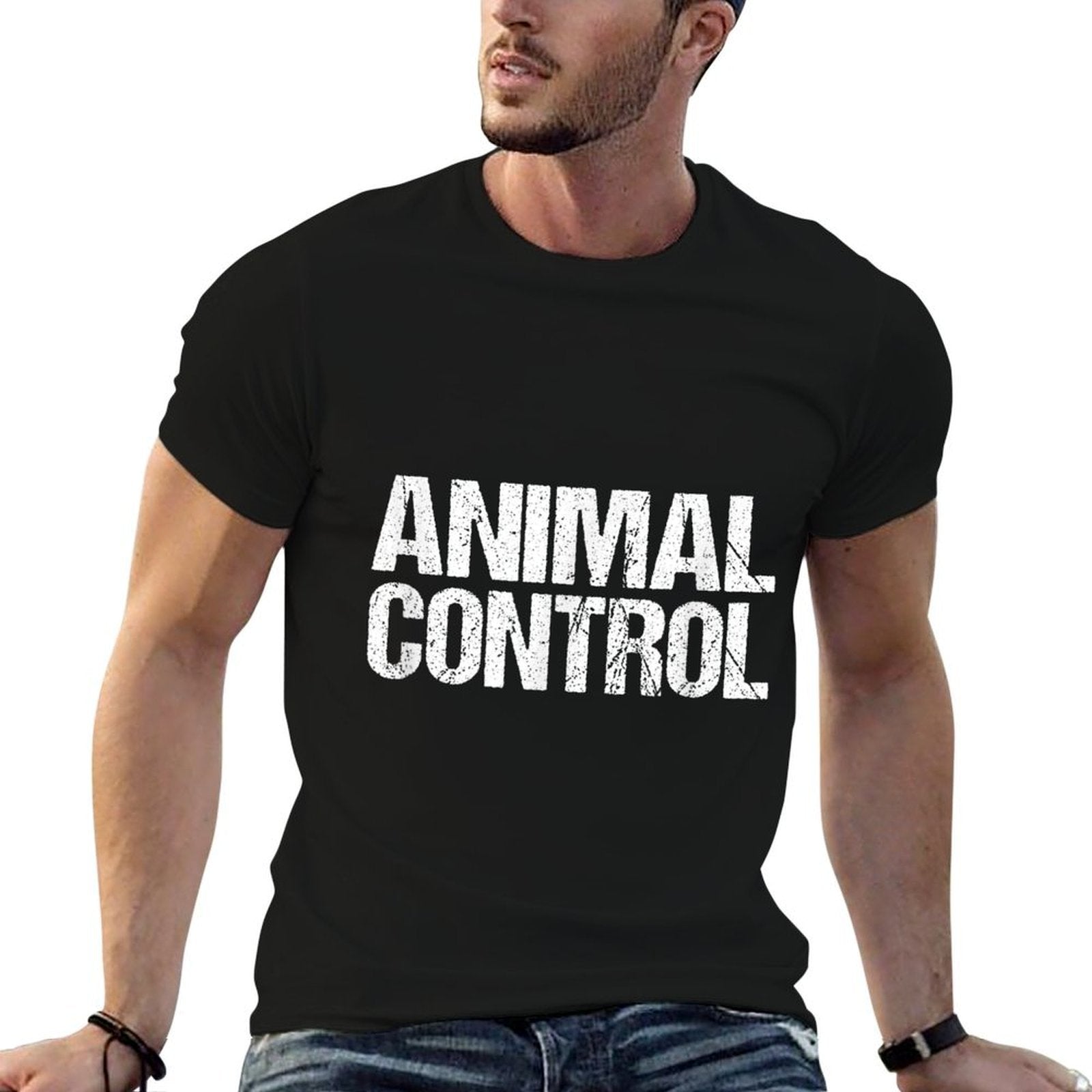 Animal Control - Lazy Halloween Costume  Odor-resistant T-Shirt