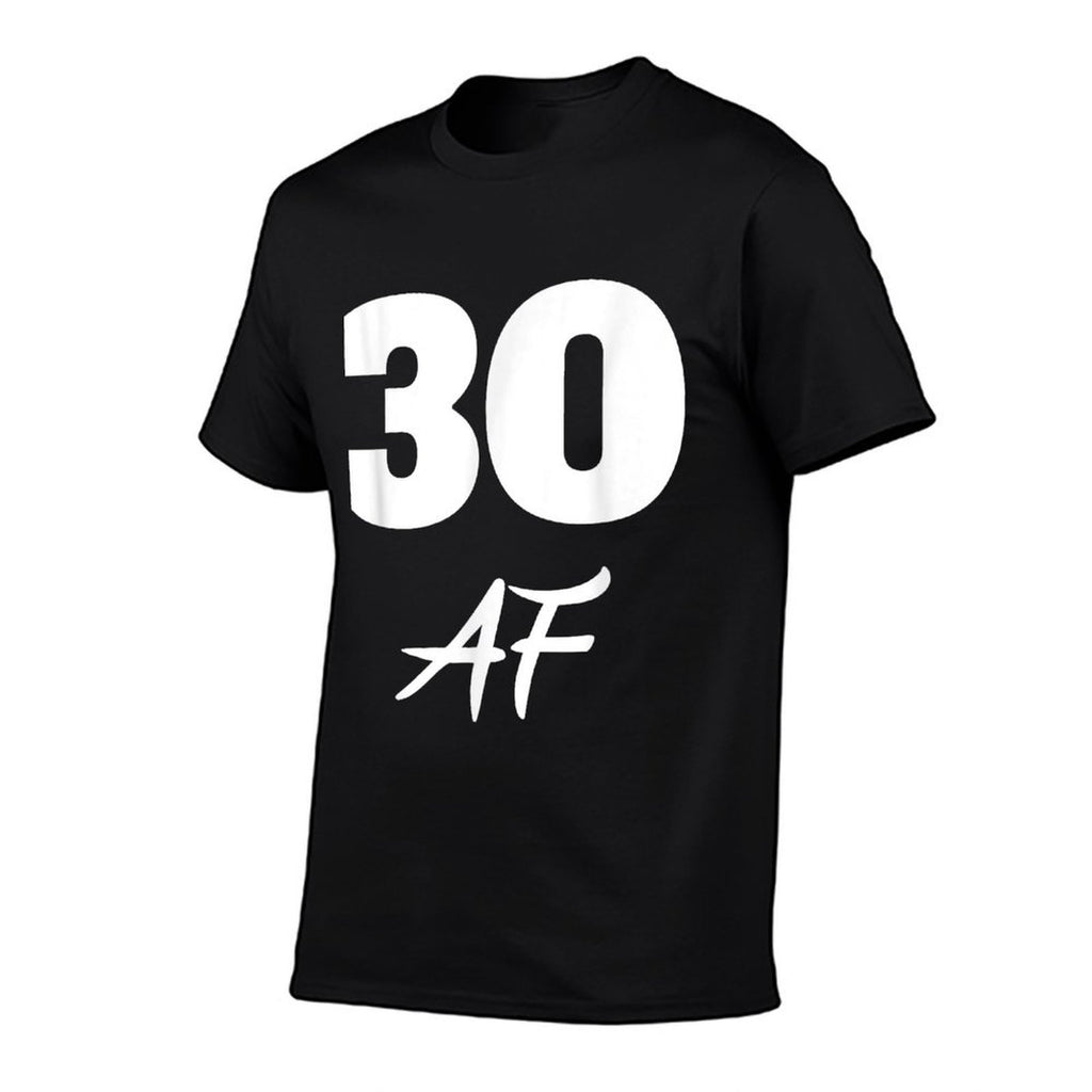 30 AF, 30th Birthday T Shirt  Polyester Blend T-Shirt