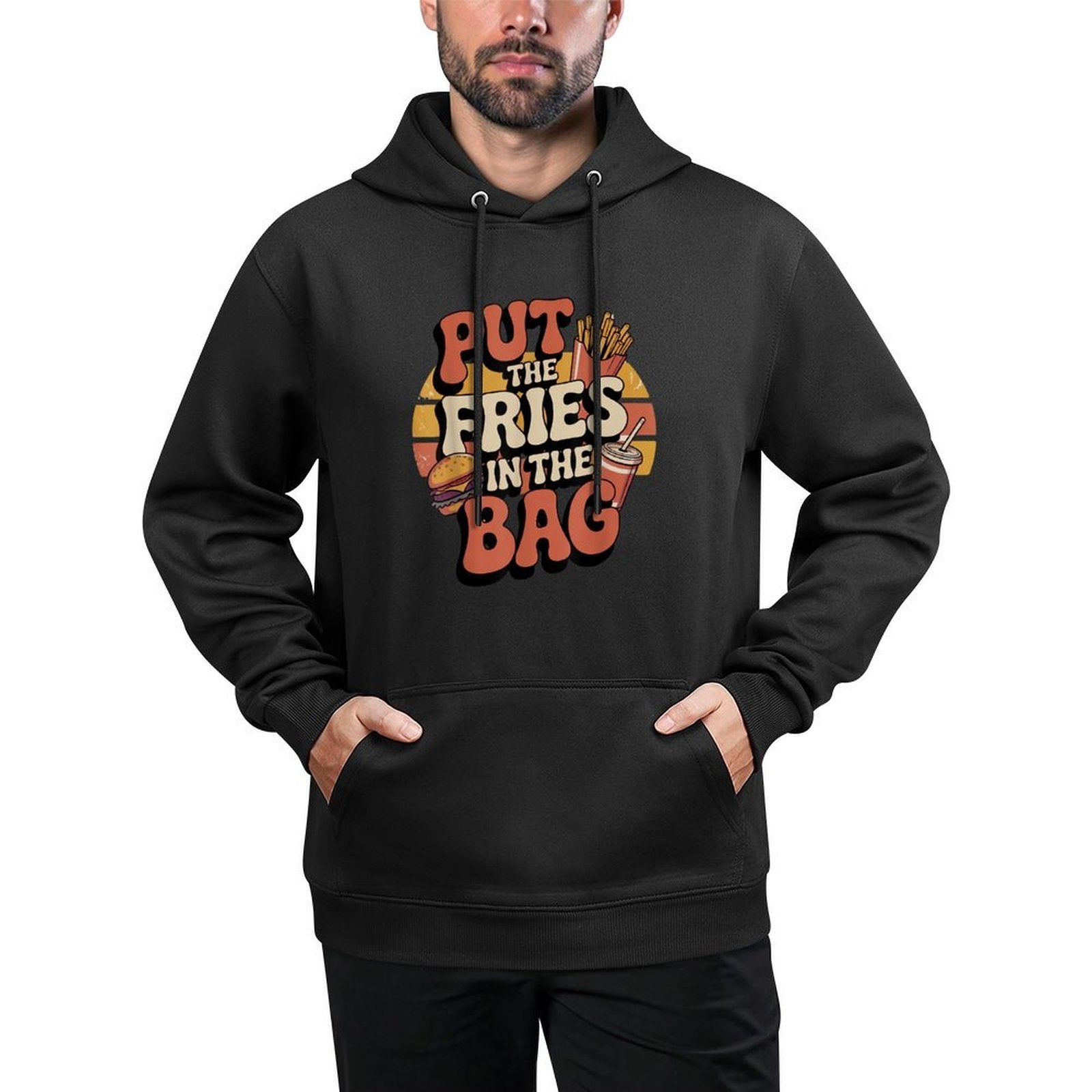 Just Put The Fries In The Bag Funny Wots Meme Funny Slang Colorfast Hoodie