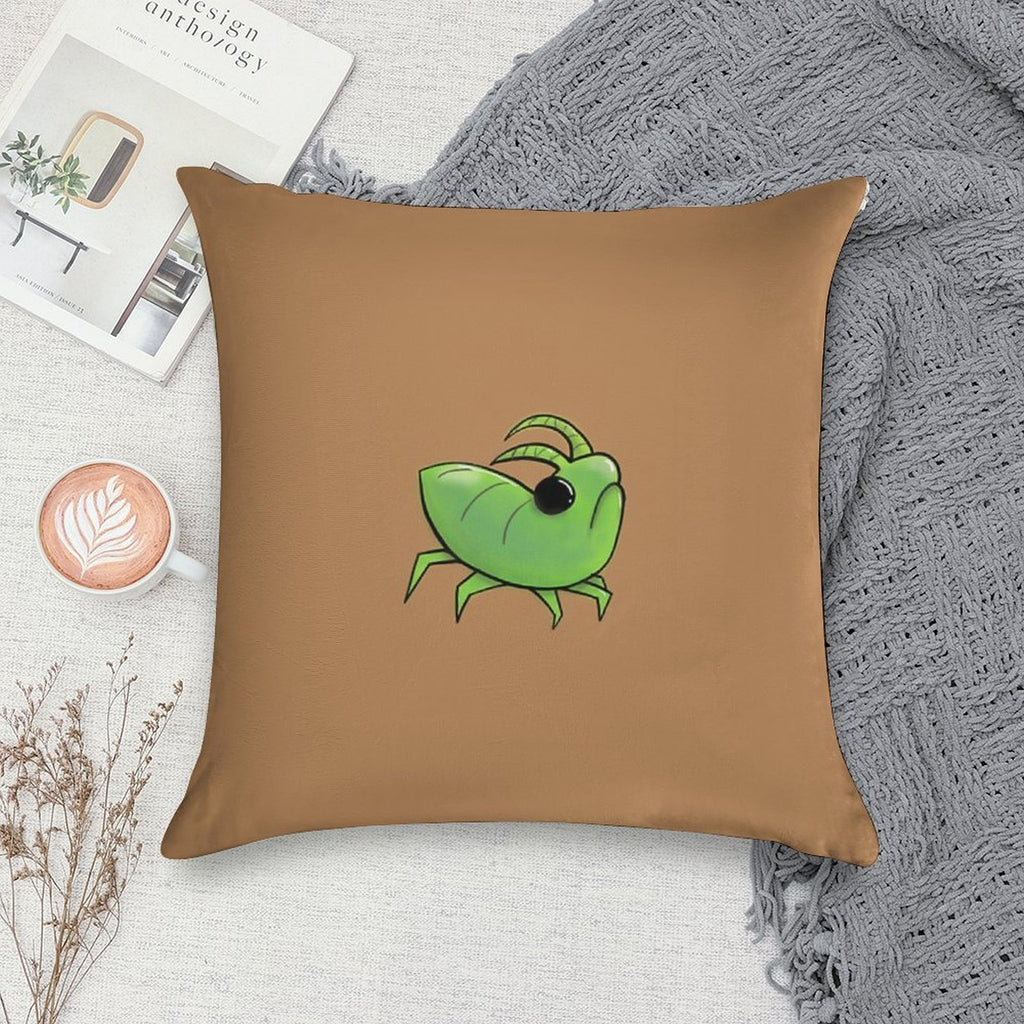 Grounded Aphid Soft Skin-Friendly Throw Pillow