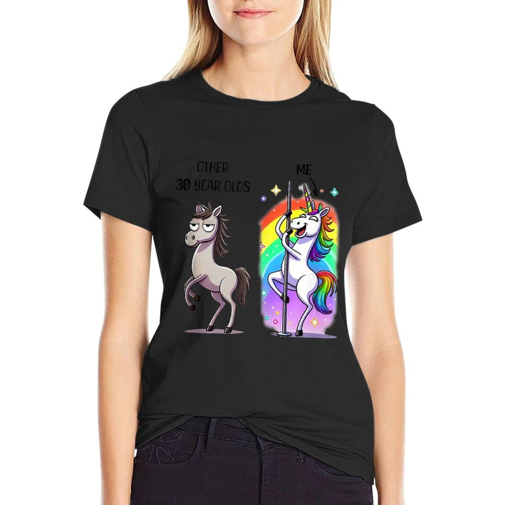 Other 30 Year Olds Unicorn 30th Birthday Women Funny  Graphic-printed T-Shirt