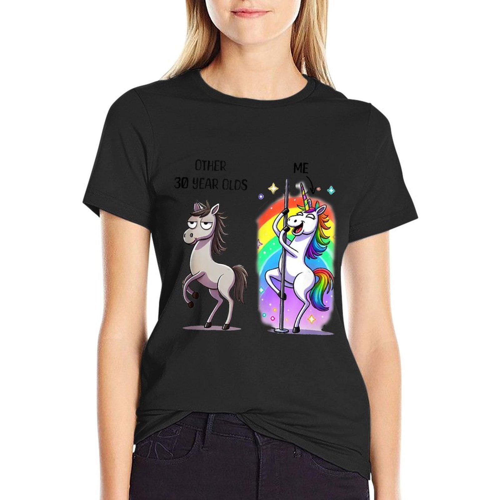 Other 30 Year Olds Unicorn 30th Birthday Women Funny  Graphic-printed T-Shirt