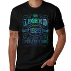 Vintage 1925 Limited Edition 100 Year Old 100th Birthday  High-quality Stitching T-Shirt