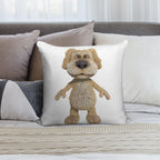 Talking Ben Soft Luxury Feel Throw Pillow