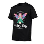 International Fairy Day June 24th Fairy Fantasy Lovers Day  Lightweight T-Shirt
