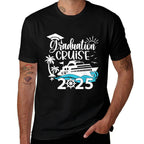 Graduation Cruise 2025 Senior Grad Trip Family Matching  Summer-ready Fabric T-Shirt